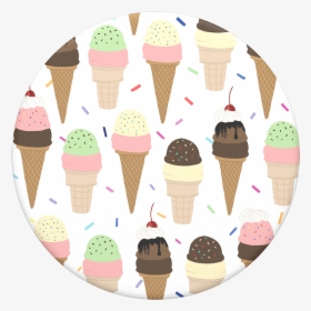 Transparent Empty Ice Cream Cone Png - Popsockets, Png Download, Transparent PNG