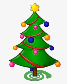 Christmas Tree - Christmas Tree Clipart Color, HD Png Download, Transparent PNG