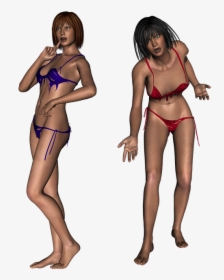 Bikini, Woman, Swimsuit, Swimwear, Model, Sexy, Body - Mujer En Traje De Baño Png, Transparent Png, Transparent PNG