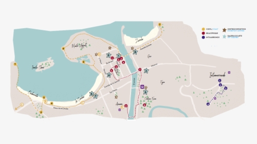Donostia 3 Recorridos Escultoricos - Map, HD Png Download, Transparent PNG
