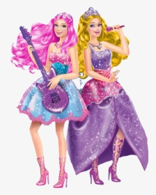 Barbie Rock Star Free Printable Image, HD Png Download, Transparent PNG