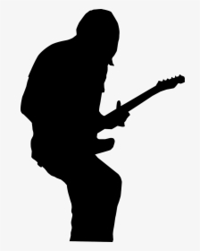 Guitarist Silhouette Guitar Png Image, Transparent Png, Transparent PNG
