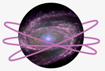 Object,circle,graphic Galaxy,magenta, HD Png Download, Transparent PNG