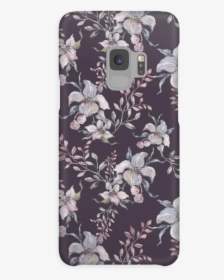 Flowers & Purple Case Galaxy S9, HD Png Download, Transparent PNG