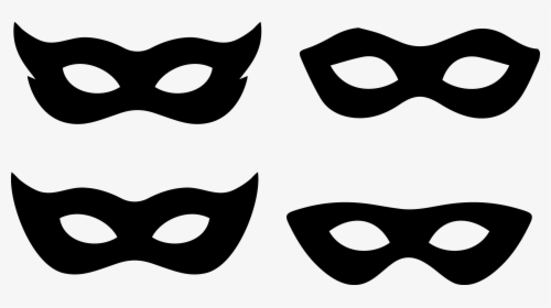 Picture Royalty Free Download Clipart Mask Black And, HD Png Download, Transparent PNG