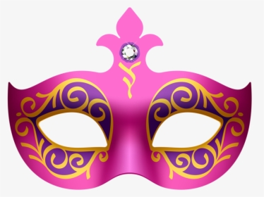 Masquerade Clipart Pink, HD Png Download, Transparent PNG