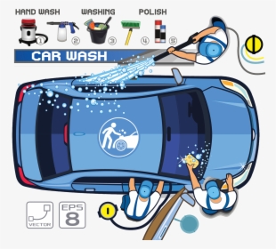 Car Motor Illustration Beauty Work Workshop, HD Png Download, Transparent PNG