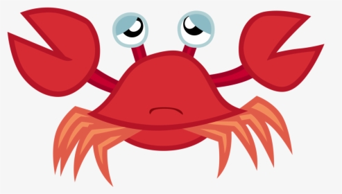 Crabs Clipart Crustacean - Sad Crab Transparent Png, Png Download, Transparent PNG