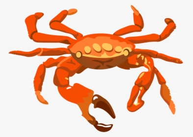 Transparent Mr Crabs Png - Crab Transparent Background, Png Download, Transparent PNG