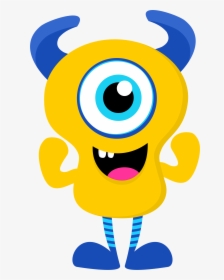 Yellow Monster Clipart, HD Png Download, Transparent PNG