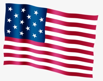 American Flag Banner Png, Transparent Png, Transparent PNG