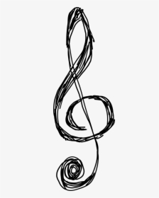 Music Notes Clipart Drawn, HD Png Download, Transparent PNG
