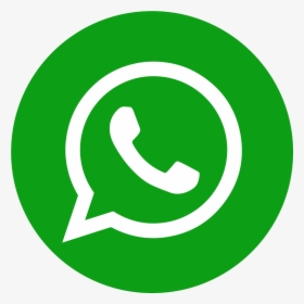 Transparent Whatsapp Icon Transparent Png - Circle Logo Whatsapp Icon, Png Download, Transparent PNG