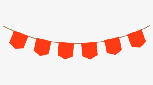 Red Bunting, Banner, Flag, Bunting, Red, Design - Vector Bunting Png, Transparent Png, Transparent PNG