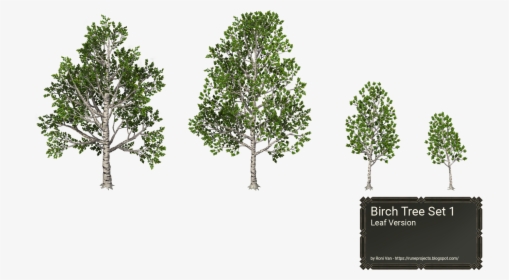 [​img] - Birch Tree Rpg Maker, HD Png Download, Transparent PNG