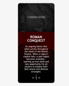 Roman Conquest Type - Boca Rosa, HD Png Download, Transparent PNG