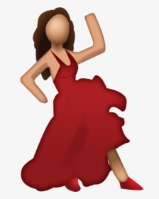Download Dance Emoji [free Emoji Images Png] - Dancing Girl Emoji Png, Transparent Png, Transparent PNG
