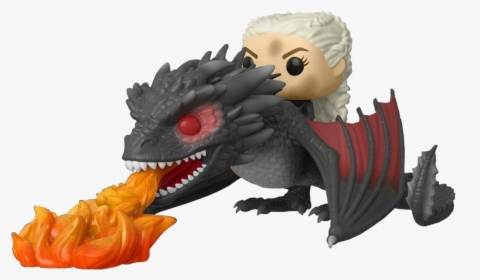 Game Of Thrones - Daenerys And Drogon Funko, HD Png Download, Transparent PNG