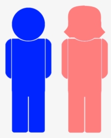 Stick Figure Male And Female, HD Png Download, Transparent PNG