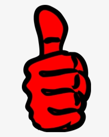 Vector Clip Art - Red Thumb Up Png, Transparent Png, Transparent PNG