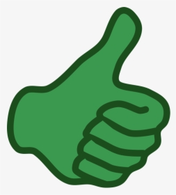 Thumbs Up Png - Green Thumbs Up Clip Art, Transparent Png, Transparent PNG