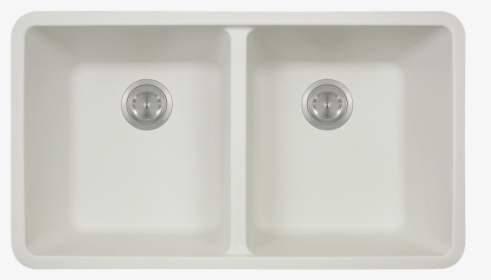 Sink Top View Free Png Image - White Double Undermount Sink, Transparent Png, Transparent PNG