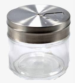 Salt Shaker Mit Stainless Steel Lid - Gewürzstreuer Glas, HD Png Download, Transparent PNG