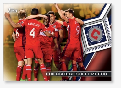 2018 Topps Mls Chicago Fire Soccer Club Gold Ed - Player, HD Png Download, Transparent PNG