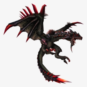 Realistic Dragon Png - Unknown Monster Hunter, Transparent Png, Transparent PNG
