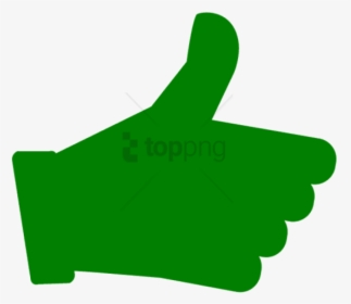 Green Thumbs Up Icon Png - Small Green Thumbs Up Transparent, Png Download, Transparent PNG
