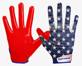 Stars & Stripes Limited-edition Rev - Crazy American Football Gloves, HD Png Download, Transparent PNG