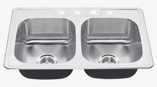 Double Stainless Steel Kitchen Sink, HD Png Download, Transparent PNG
