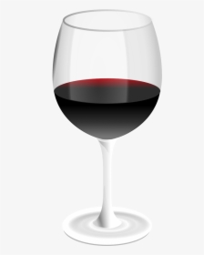Wine Wineglass Beverage - Red Wine Glass Clip Art, HD Png Download, Transparent PNG