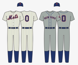 Logos And Uniforms Of The New York Mets, HD Png Download, Transparent PNG