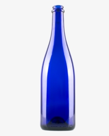 Blue Glass Bottle Png, Transparent Png, Transparent PNG