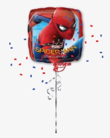 Transparent Spiderman - Spiderman Balloons Birthday Transparent, HD Png Download, Transparent PNG