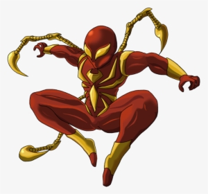 Iron Spiderman Png Photo - Iron Spider Web Of Shadows, Transparent Png, Transparent PNG