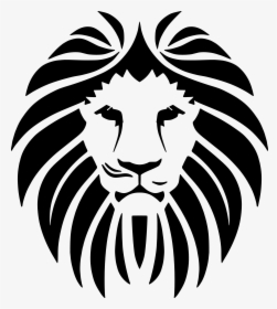 Transparent Lion Icon Png - Lion Head Clip Art, Png Download, Transparent PNG