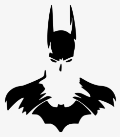 Transparent Batman Symbol Clipart - Batman Silhouette, HD Png Download, Transparent PNG