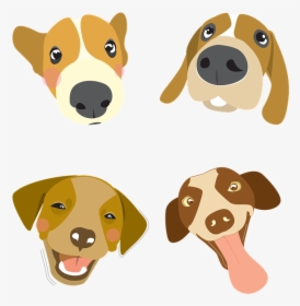 Dog, Illustration, Pet, Big Head Dog, Color, Q Version - Dog Illustration Png, Transparent Png, Transparent PNG