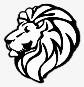 Lion Animals Petsandanimals Animal Lions Wild Blackandw - White Lion Logo Png, Transparent Png, Transparent PNG