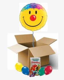 Smiley Face - 60 Birthday Balloons Png, Transparent Png, Transparent PNG