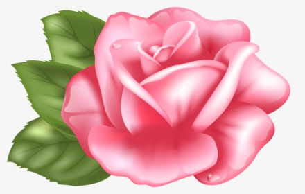 Rose Clipart Photo Download - Pink Rose Clipart Transparent Background, HD Png Download, Transparent PNG