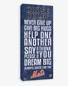 New York Mets House Rules - Book Cover, HD Png Download, Transparent PNG