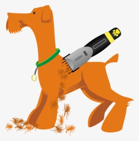 Puppy Clip Grooming - Cartoon Dog Sitting .png, Transparent Png, Transparent PNG