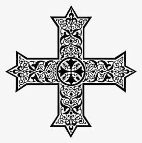 Coptic Crosses In Liturgical Colors Christian Clip - Coptic Cross Clipart, HD Png Download, Transparent PNG