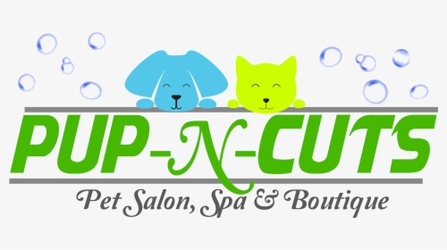 Pup N Cuts Logo - Cartoon, HD Png Download, Transparent PNG