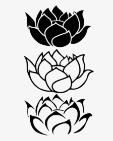 Flower Lotus Lotus Flower Free Picture - Lotus Tattoo Designs Black And White, HD Png Download, Transparent PNG