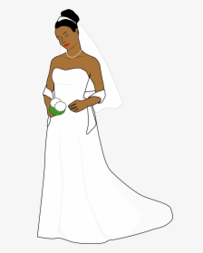 African Bride Png Clipart, Transparent Png, Transparent PNG