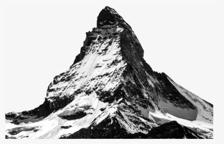 Black Mountain White Background, HD Png Download, Transparent PNG